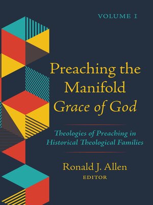 cover image of Preaching the Manifold Grace of God, Volume 1